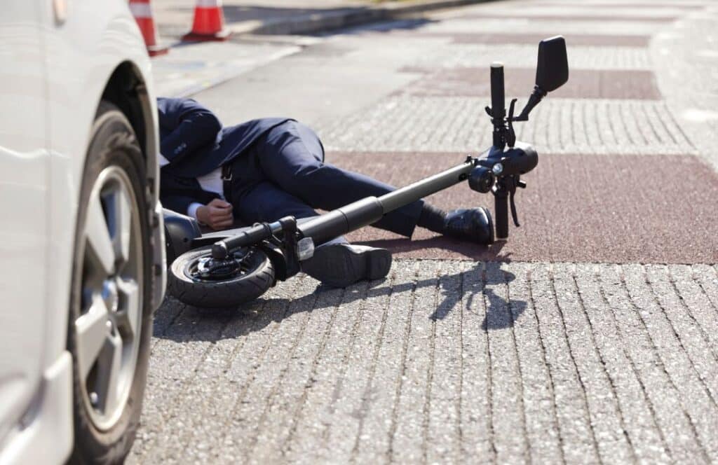 accidente patinete eléctrico