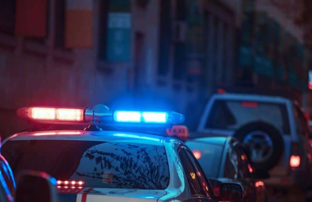 aviso a policia por accidente por conducción temeraria